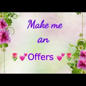 Reasonable offers please! 🎊😘